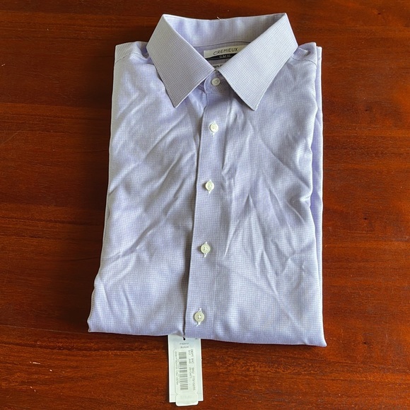 Daniel Cremieux Dress Shirt size 17 1/2 34 Lavender/blue - Picture 7 of 7